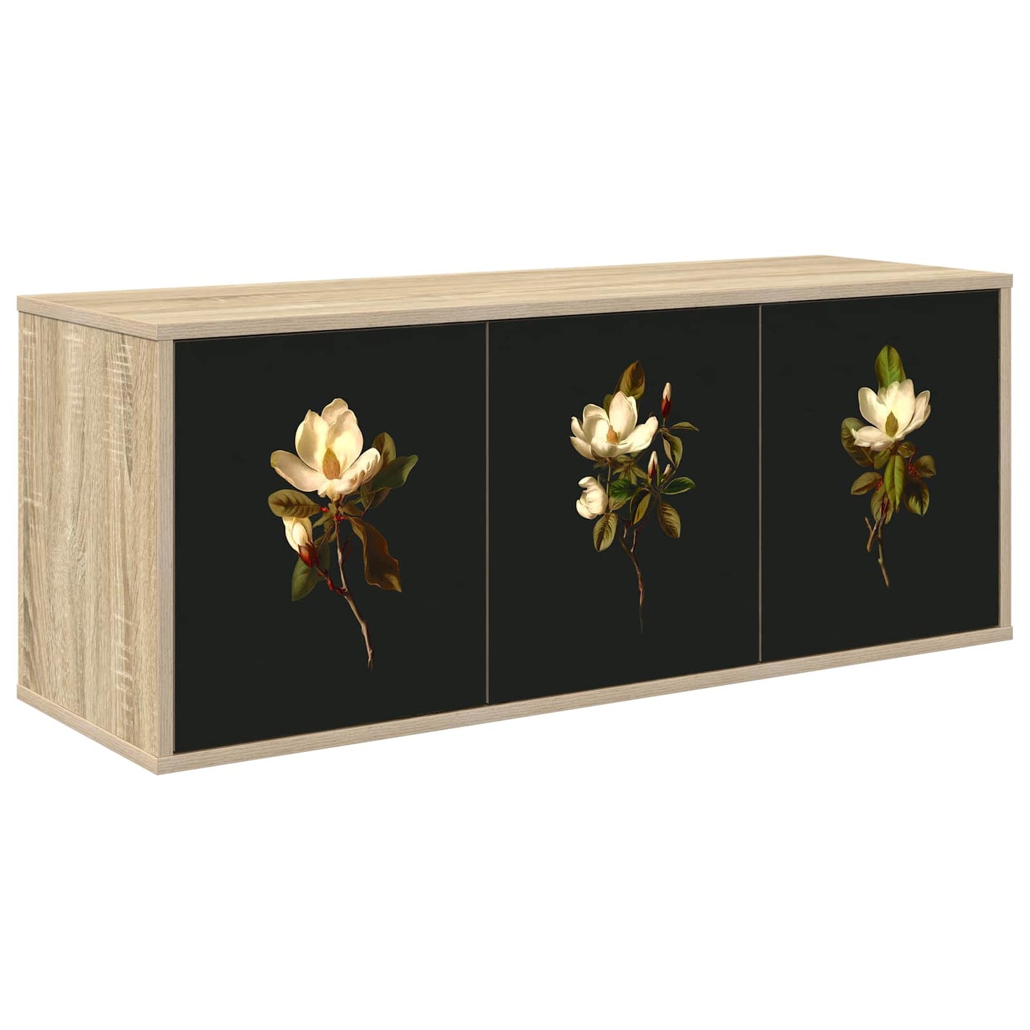 vidaXL Wall-mounted TV Cabinet BREMEN 102 x 33 x 40 cm Sonoma Oak