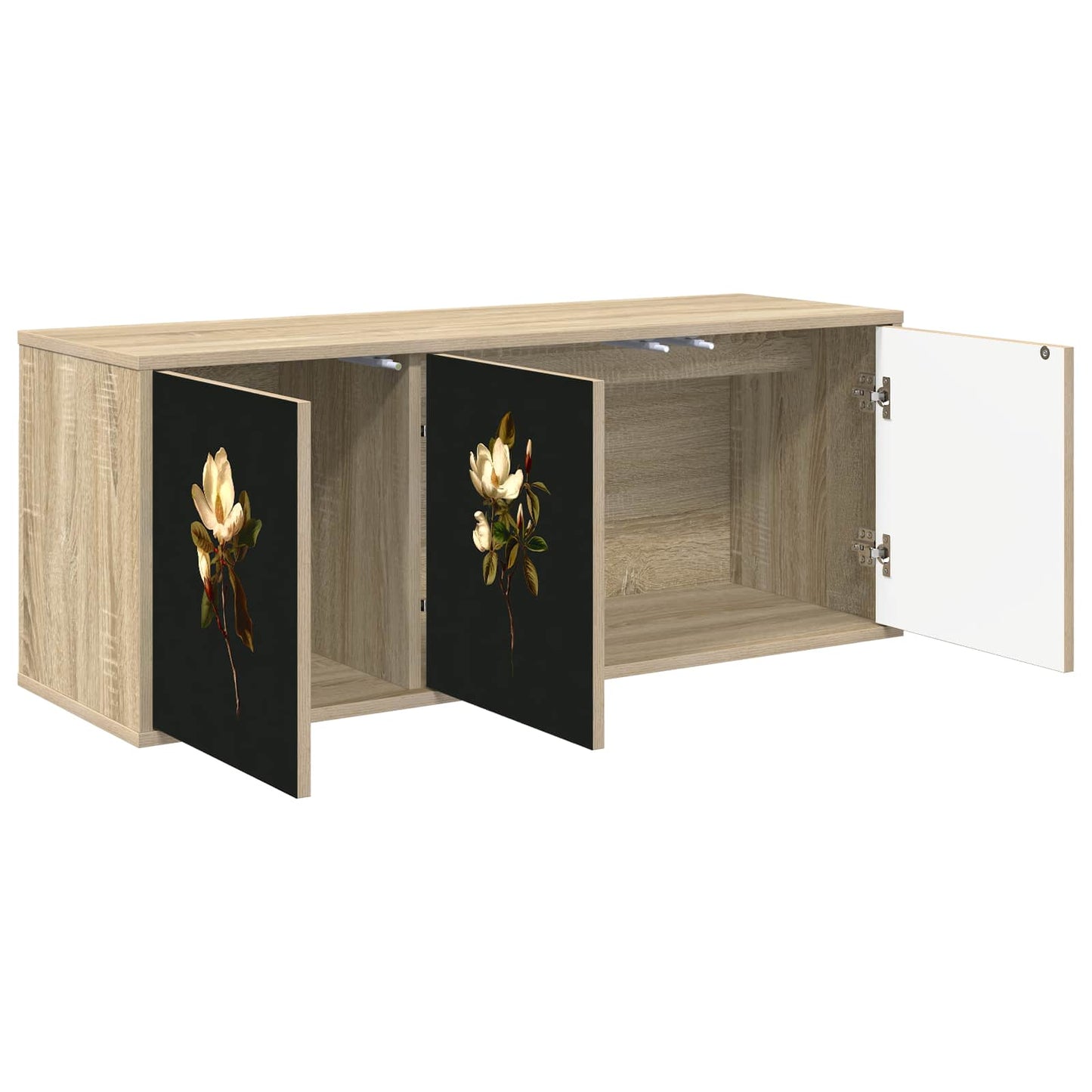 vidaXL Wall-mounted TV Cabinet BREMEN 102 x 33 x 40 cm Sonoma Oak