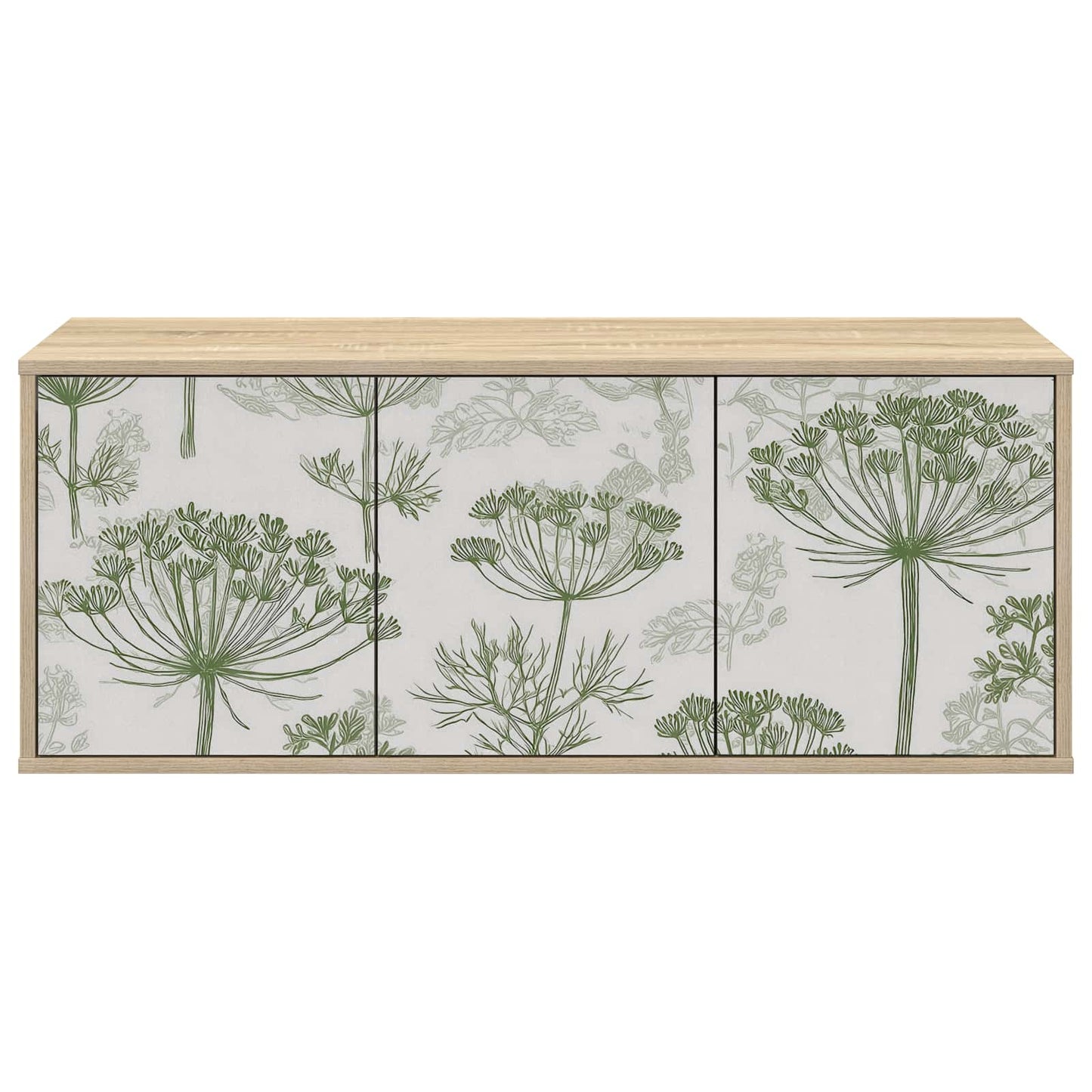 vidaXL Wall-mounted TV Cabinet GOTHA 102 x 33 x 40 cm Sonoma Oak