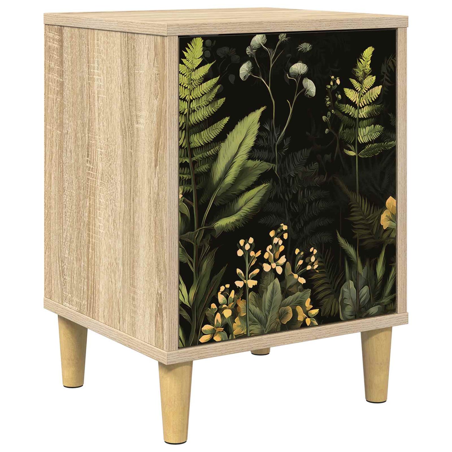 vidaXL Bedside Cabinet RHENEN Sonoma Oak 36 x 33 x 50 cm