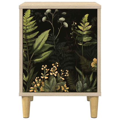 vidaXL Bedside Cabinet RHENEN Sonoma Oak 36 x 33 x 50 cm