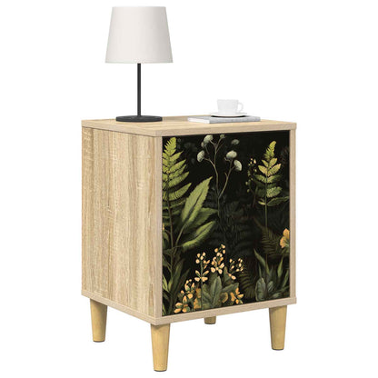 vidaXL Bedside Cabinet RHENEN Sonoma Oak 36 x 33 x 50 cm