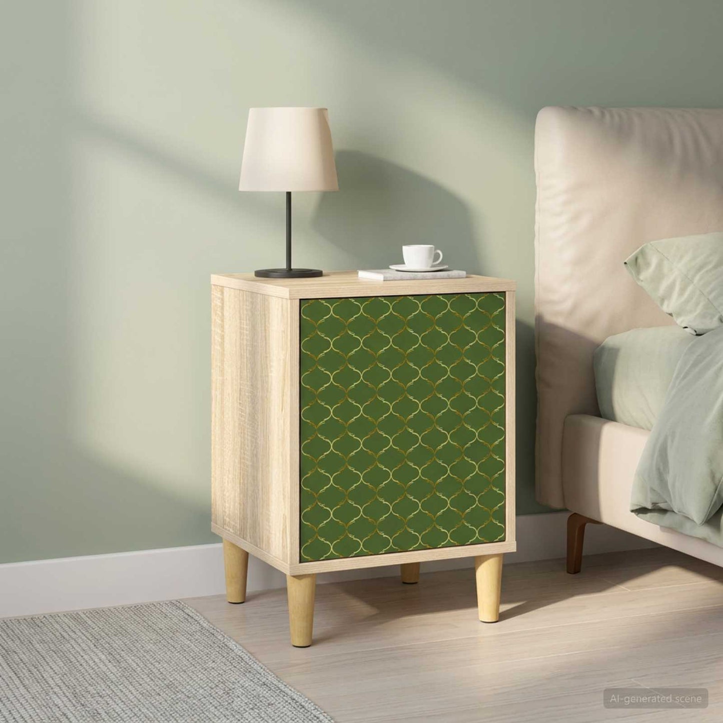 vidaXL Bedside Cabinet GELEEN 2 pcs Sonoma Oak 36 x 33 x 50 cm