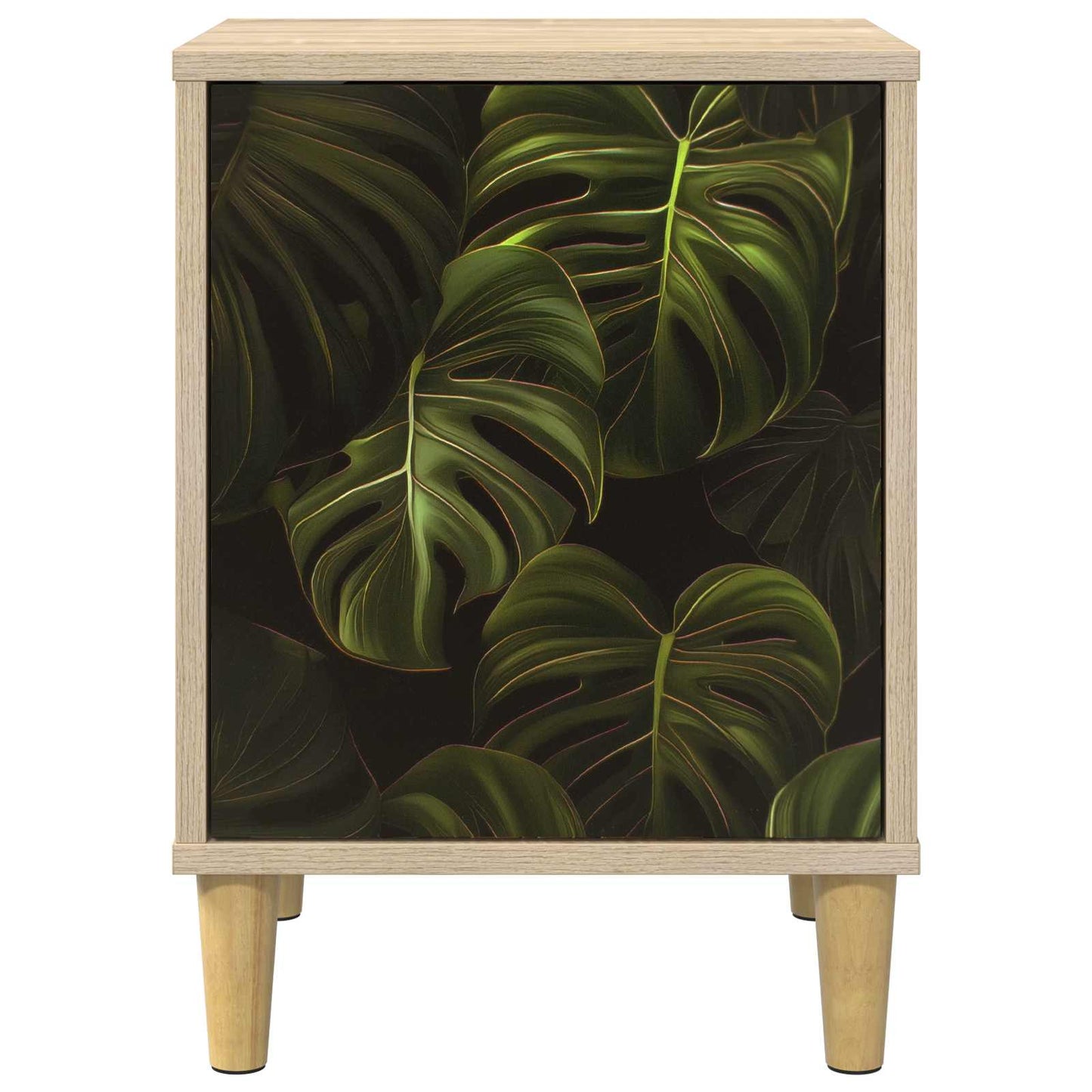vidaXL Bedside Cabinet ELBURG Sonoma Oak 36 x 33 x 50 cm