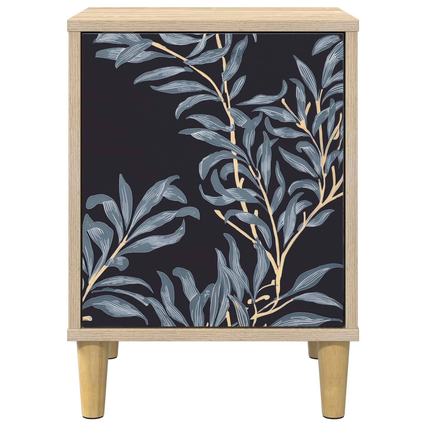 vidaXL Bedside Cabinet DOKKUM Sonoma Oak 36 x 33 x 50 cm