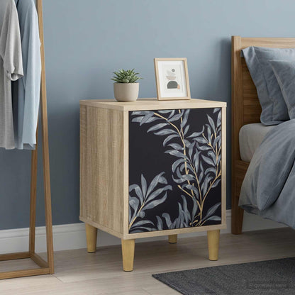 vidaXL Bedside Cabinet DOKKUM 2 pcs Sonoma Oak 36 x 33 x 50 cm