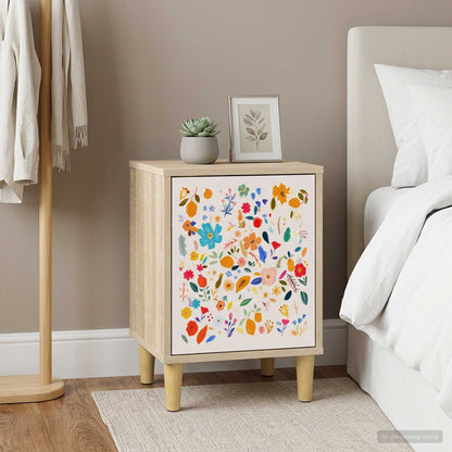 vidaXL Bedside Cabinet MAINZ 2 pcs Sonoma Oak 36 x 33 x 50 cm