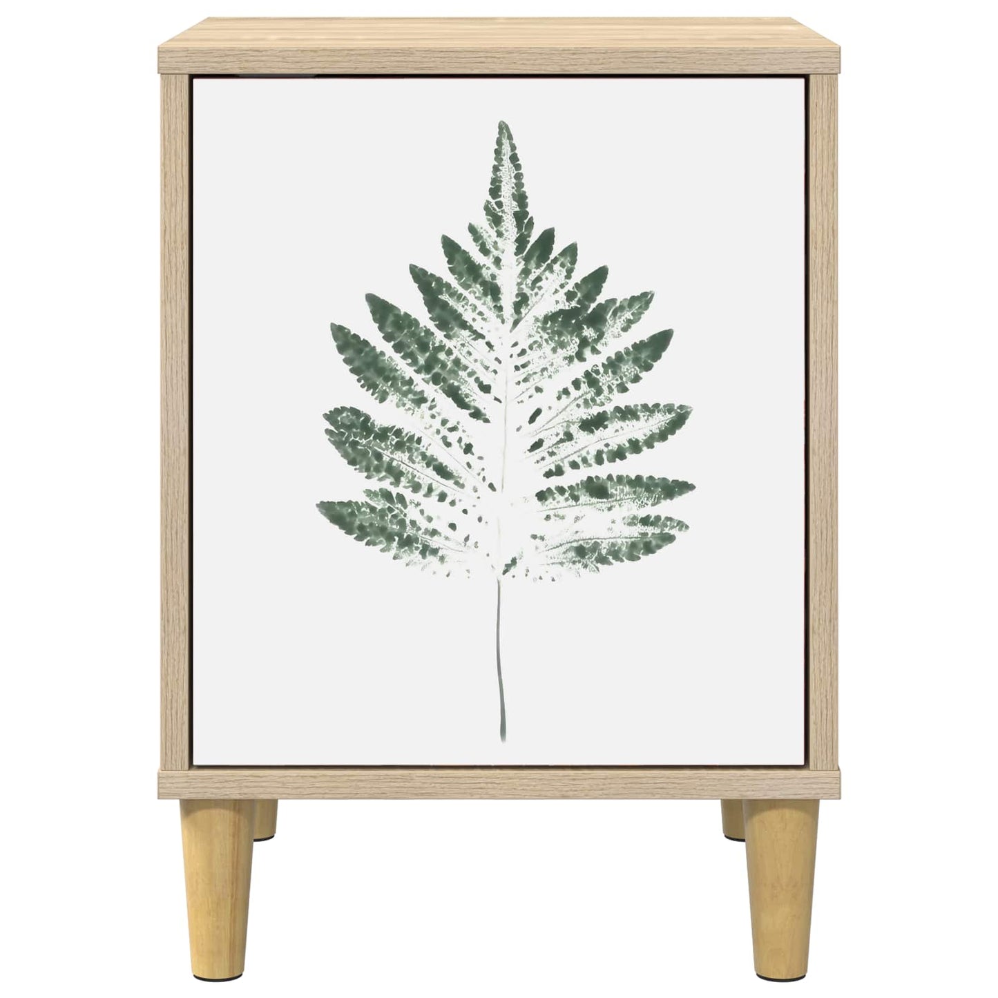vidaXL Bedside Cabinet HANAU Sonoma Oak 36 x 33 x 50 cm