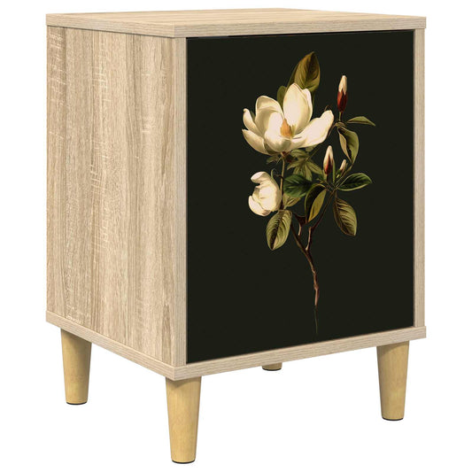 vidaXL Bedside Cabinet BREMEN Sonoma Oak 36 x 33 x 50 cm