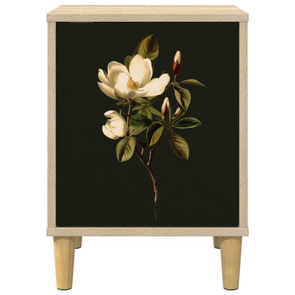 vidaXL Bedside Cabinet BREMEN Sonoma Oak 36 x 33 x 50 cm