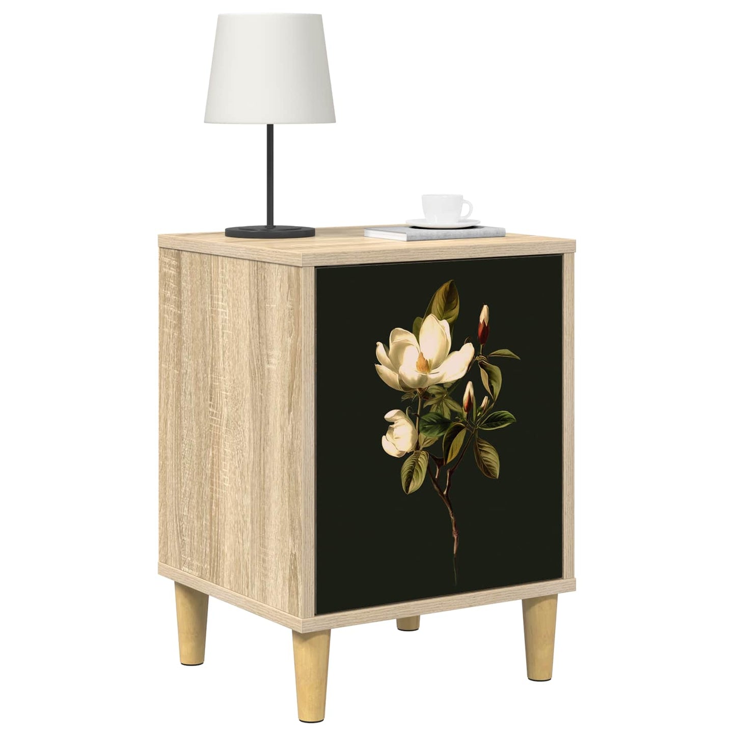 vidaXL Bedside Cabinet BREMEN Sonoma Oak 36 x 33 x 50 cm