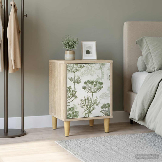 vidaXL Bedside Cabinet GOTHA Sonoma Oak 36 x 33 x 50 cm