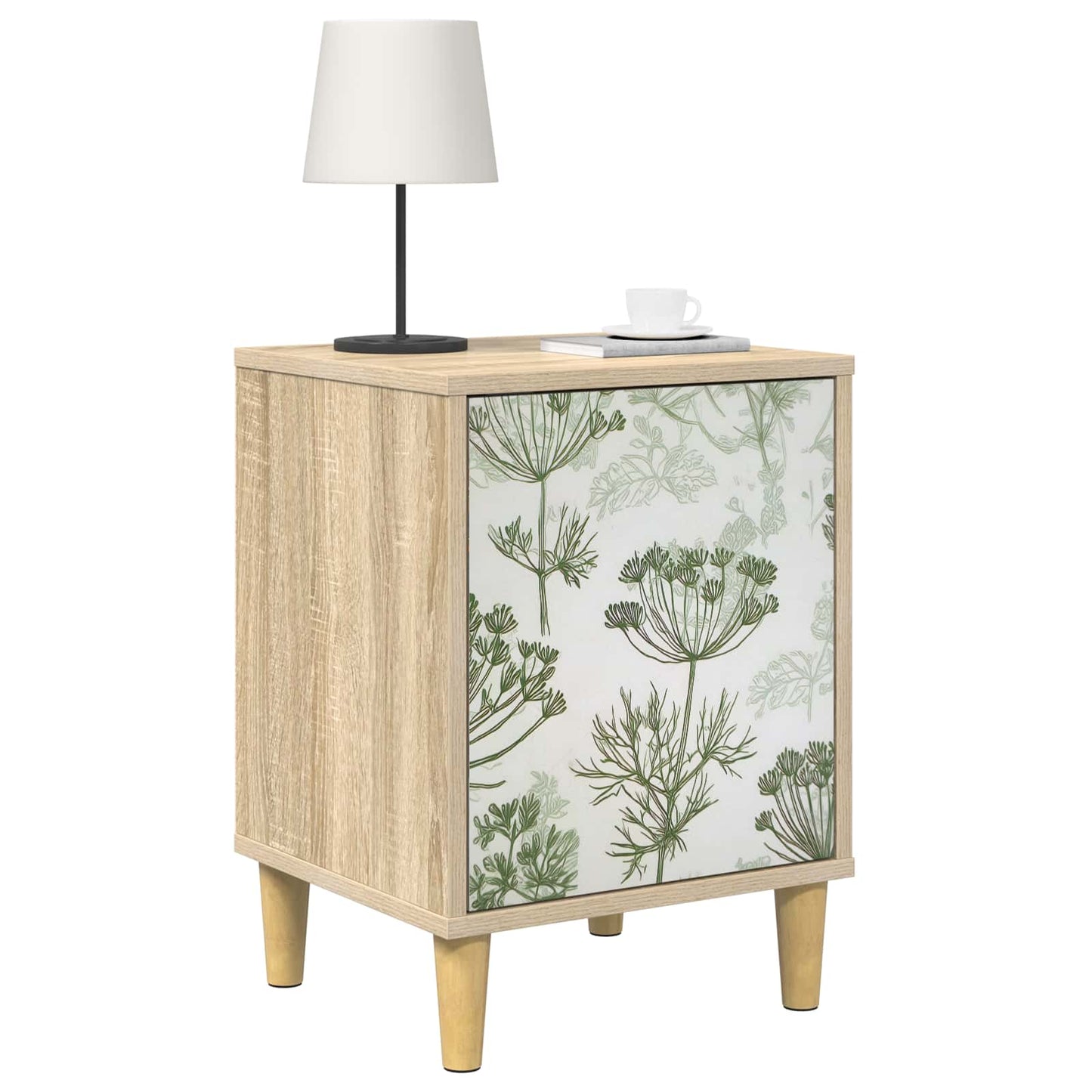 vidaXL Bedside Cabinet GOTHA Sonoma Oak 36 x 33 x 50 cm
