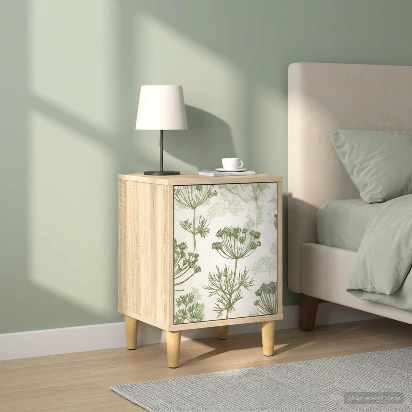 vidaXL Bedside Cabinet GOTHA 2 pcs Sonoma Oak 36 x 33 x 50 cm