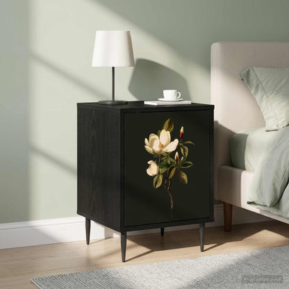 vidaXL Bedside Cabinet BREMEN 2 pcs Black Oak 36 x 33 x 51 cm