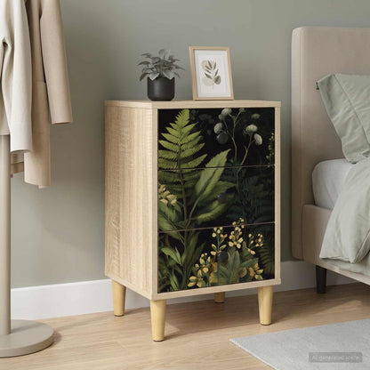 vidaXL Bedside Cabinet RHENEN Sonoma Oak 36 x 33 x 60 cm