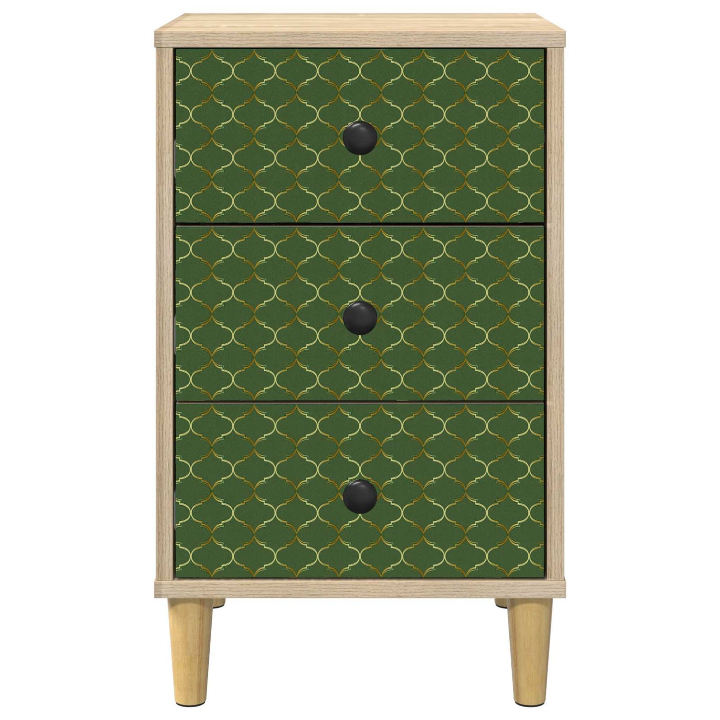 vidaXL Bedside Cabinet GELEEN 2 pcs Sonoma Oak 36 x 33 x 60 cm