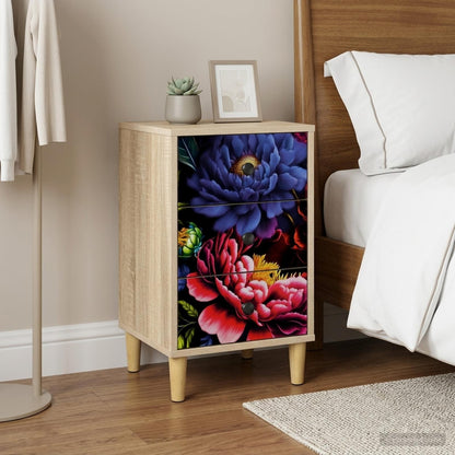 vidaXL Bedside Cabinet KIEL Sonoma Oak 36 x 33 x 60 cm Engineered Wood