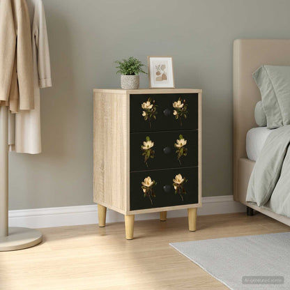 vidaXL Bedside Cabinet BREMEN Sonoma Oak 36 x 33 x 60 cm