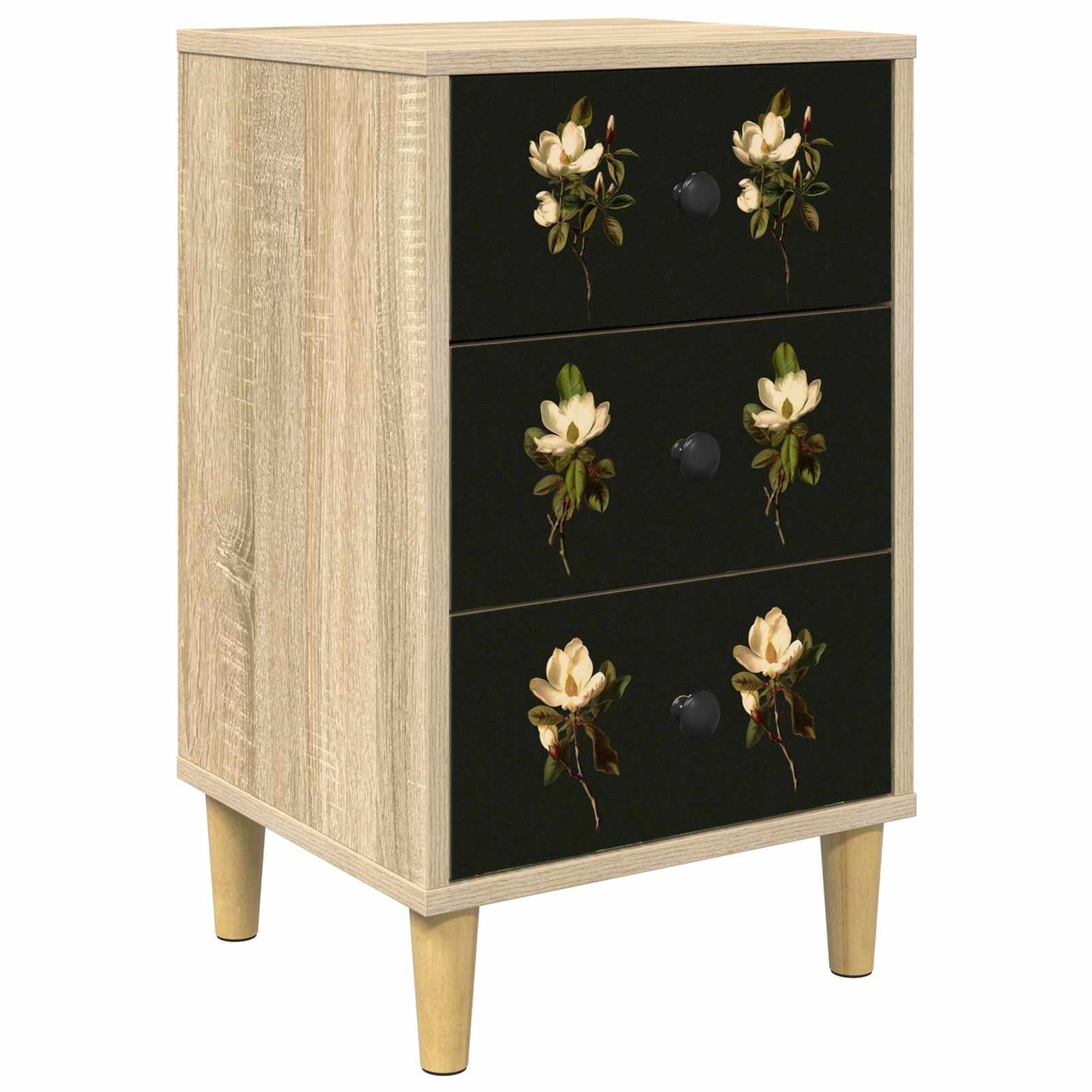 vidaXL Bedside Cabinet BREMEN Sonoma Oak 36 x 33 x 60 cm