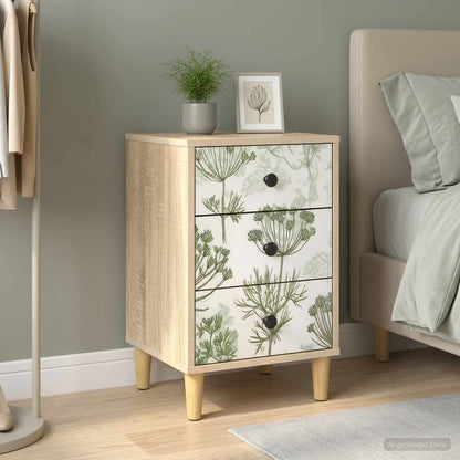 vidaXL Bedside Cabinet GOTHA Sonoma Oak 36 x 33 x 60 cm