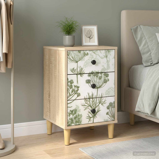 vidaXL Bedside Cabinet GOTHA Sonoma Oak 36 x 33 x 60 cm