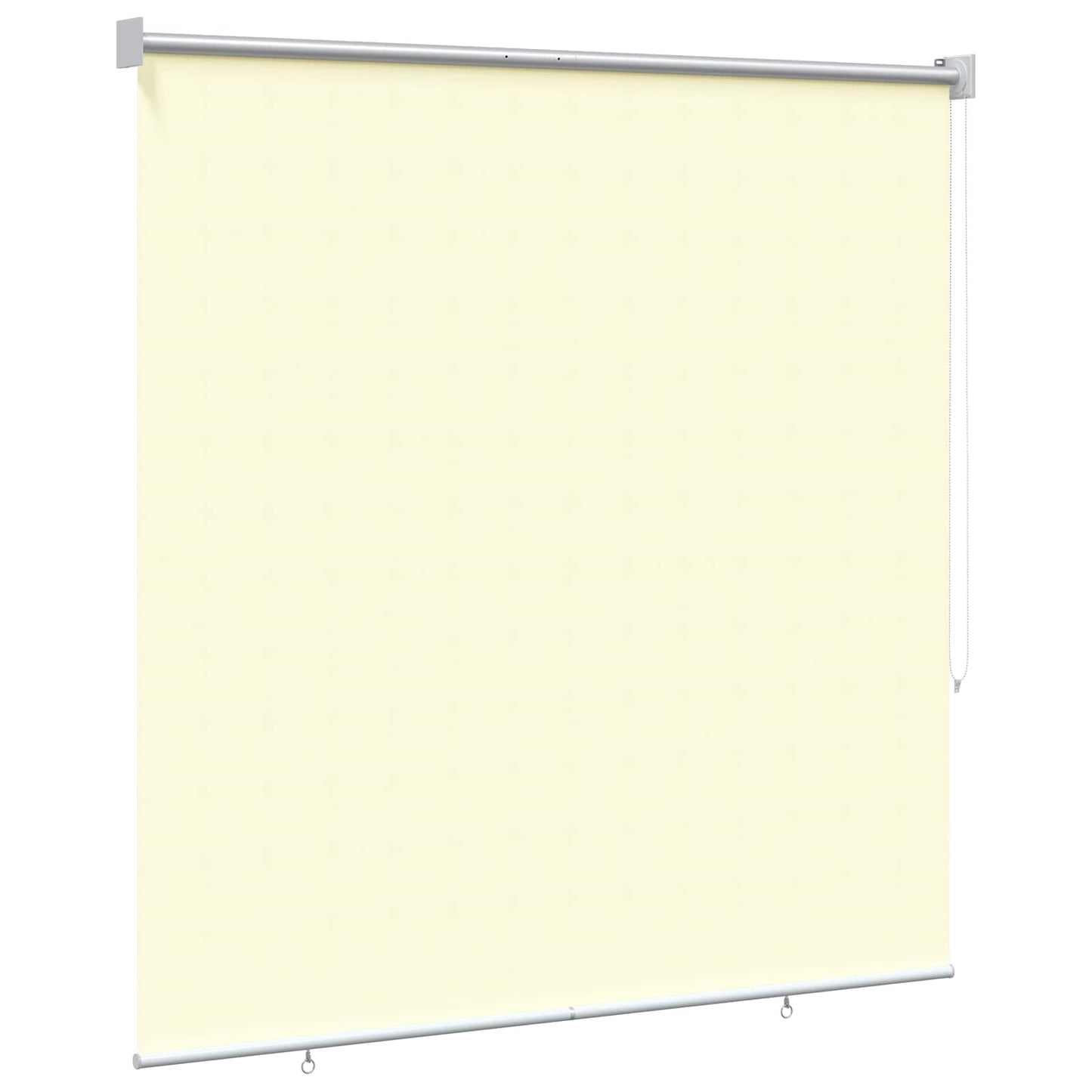 vidaXL Outdoor Roller Blind UV Protection Cream 125 x 230 cm (W x H)