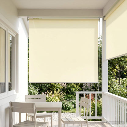 vidaXL Outdoor Roller Blind UV Protection Cream 145 x 230 cm (W x H)