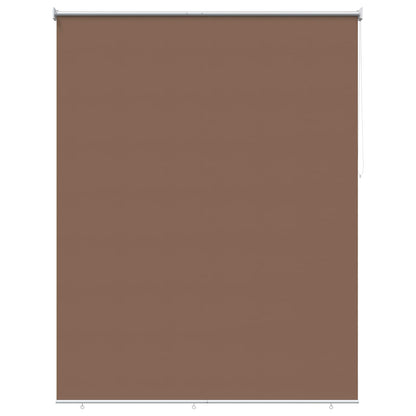 vidaXL Roller Blind UV Protection Taupe 180 x 140 cm Polyester