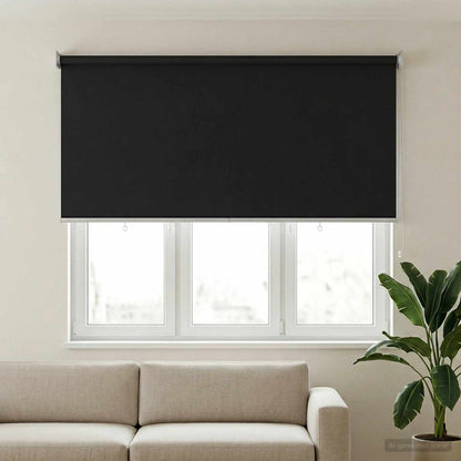 vidaXL Outdoor Roller Blind UV Protection Anthracite Polyester
