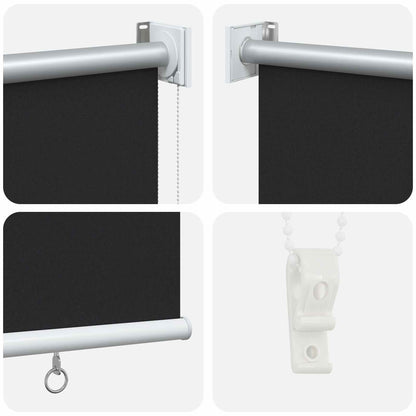 vidaXL Roller Blind UV Protection Anthracite 200 x 140 cm Polyester