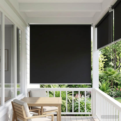 vidaXL Roller Blind UV Protection Anthracite 80 x 230 cm Polyester