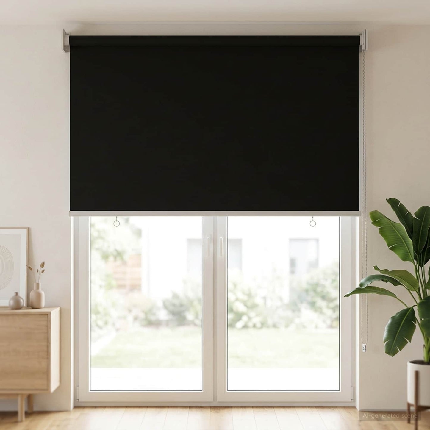 vidaXL Roller Blind UV Protection Anthracite 80 x 230 cm Polyester