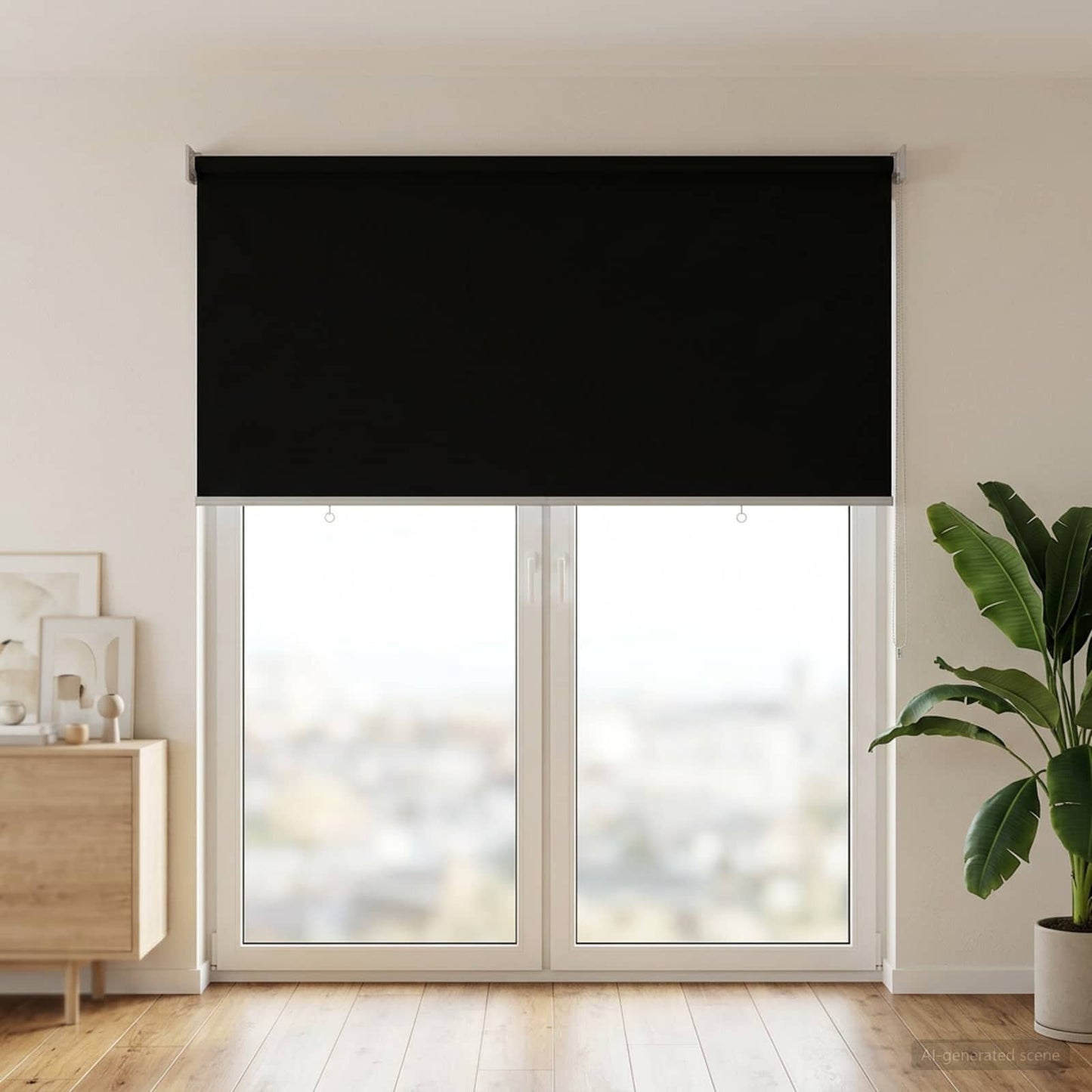 vidaXL Outdoor Roller Blind UV Protection Anthracite Polyester