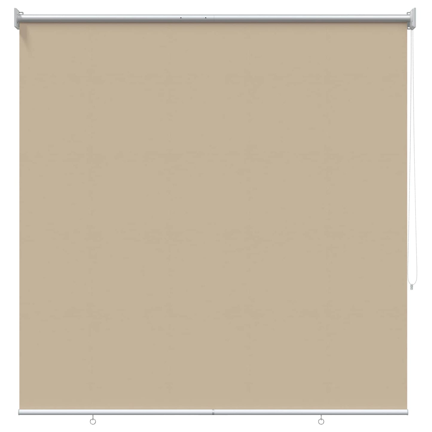 vidaXL Outdoor Roller Blind UV Protection Beige 145 x 140 cm (W x H)