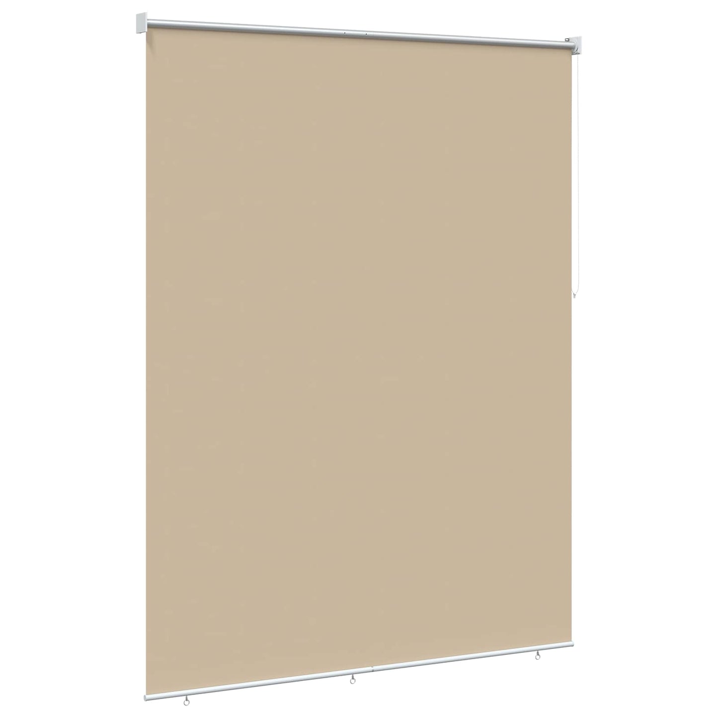 vidaXL Roller Blind UV Protection Beige 160 x 230 cm Polyester