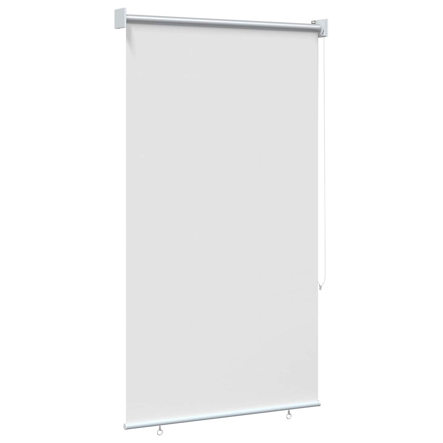 vidaXL Roller Blind UV Protection White 80 x 140 cm Polyester