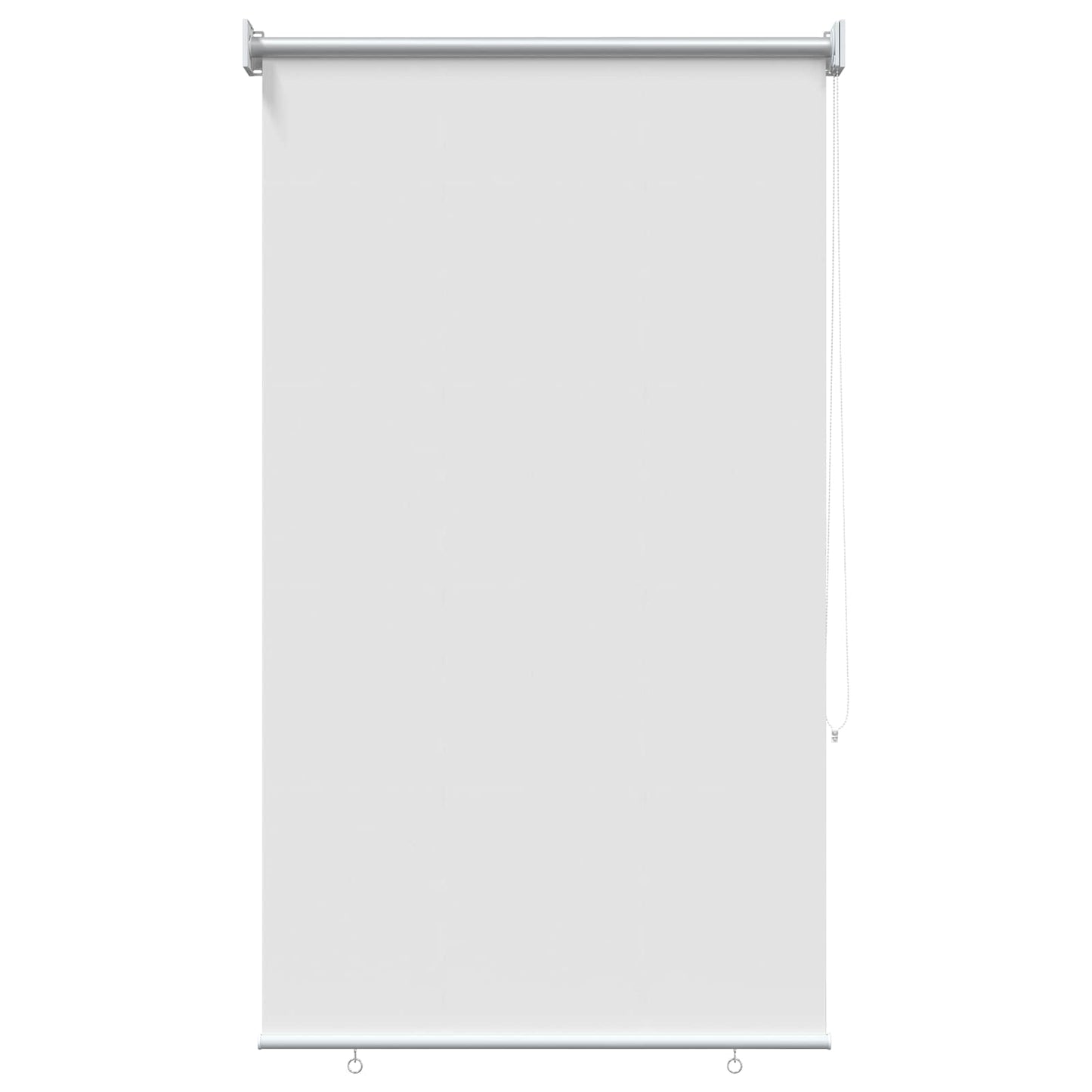 vidaXL Roller Blind UV Protection White 100 x 140 cm Polyester