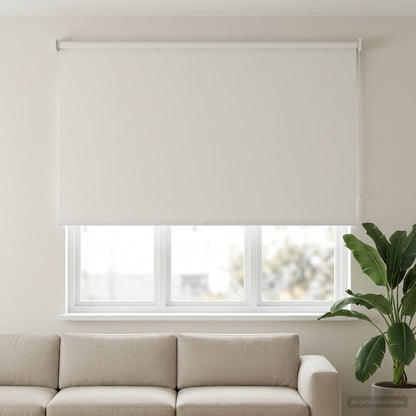 vidaXL Roller Blind UV Protection White 200 x 140 cm Polyester