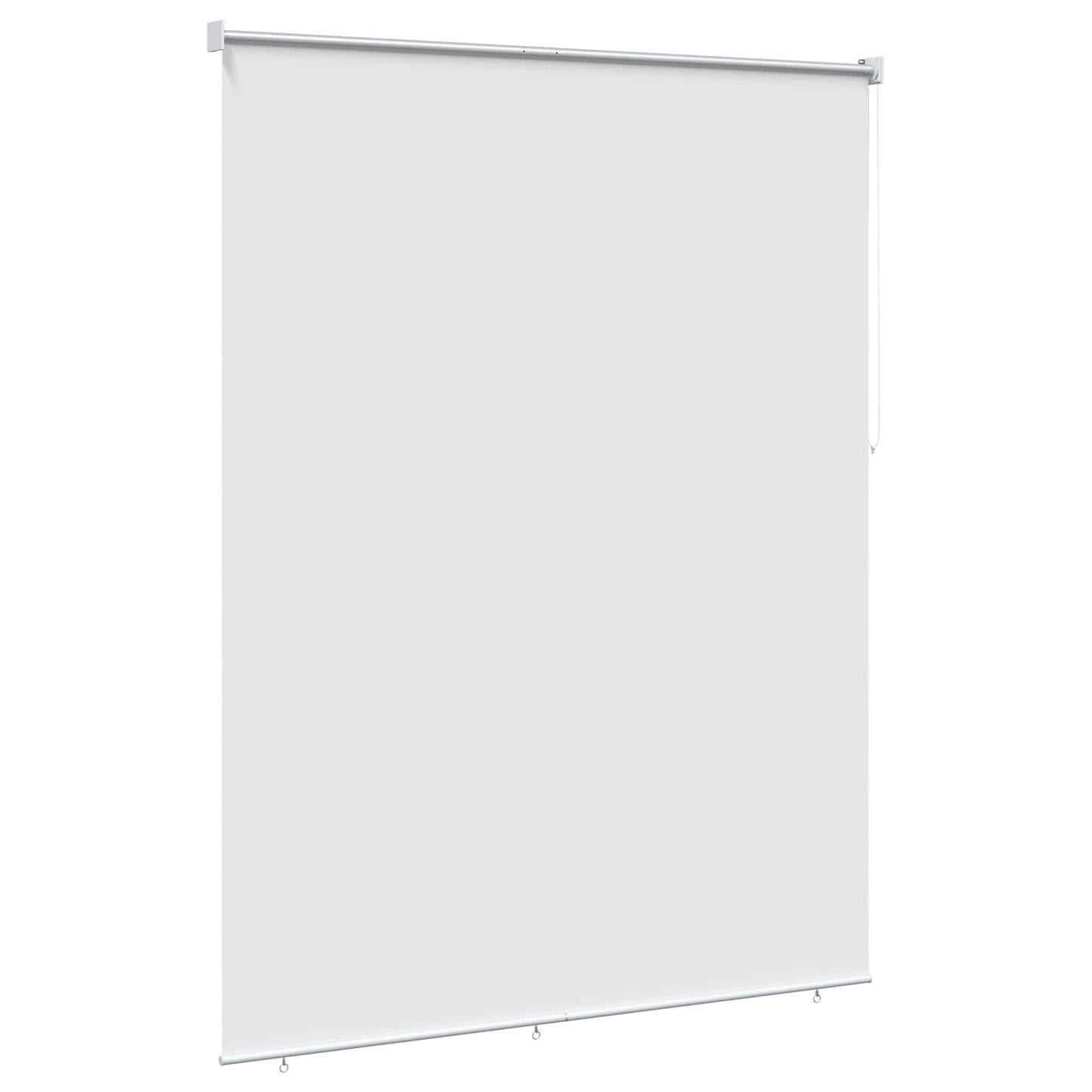 vidaXL Roller Blind UV Protection White 200 x 140 cm Polyester
