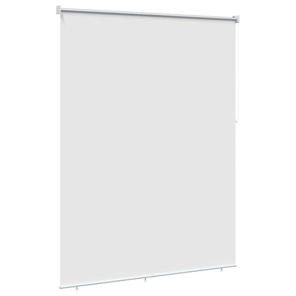 vidaXL Roller Blind UV Protection White 200 x 140 cm Polyester