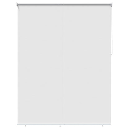 vidaXL Roller Blind UV Protection White 200 x 140 cm Polyester