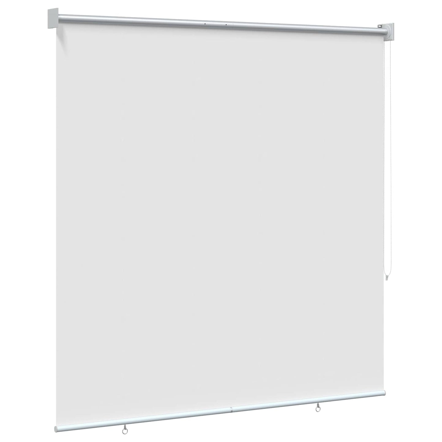 vidaXL Roller Blind UV Protection White 100 x 230 cm Polyester