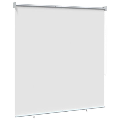 vidaXL Roller Blind UV Protection White 100 x 230 cm Polyester
