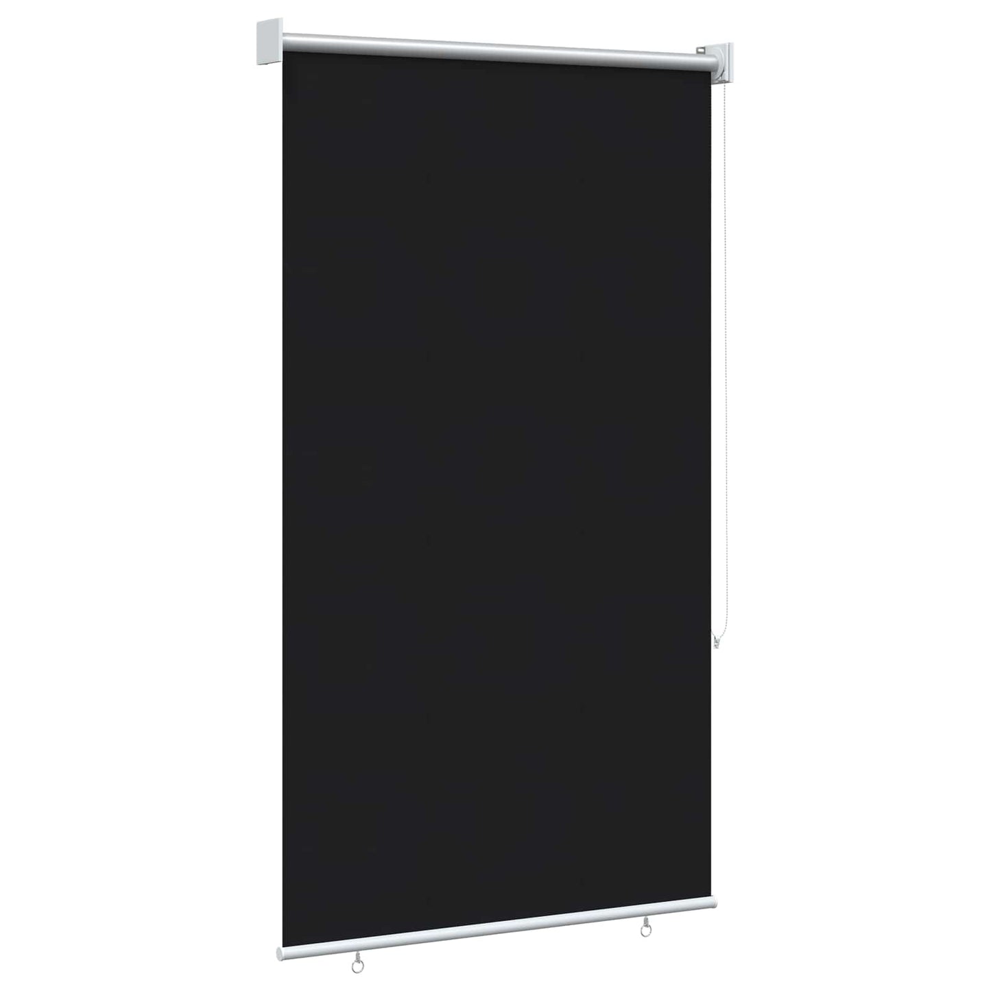 vidaXL Outdoor Roller Blind UV Protection Black 65 x 230 cm (W x H)