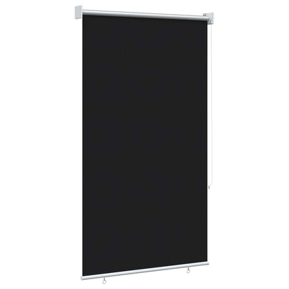 vidaXL Outdoor Roller Blind UV Protection Black 65 x 230 cm (W x H)