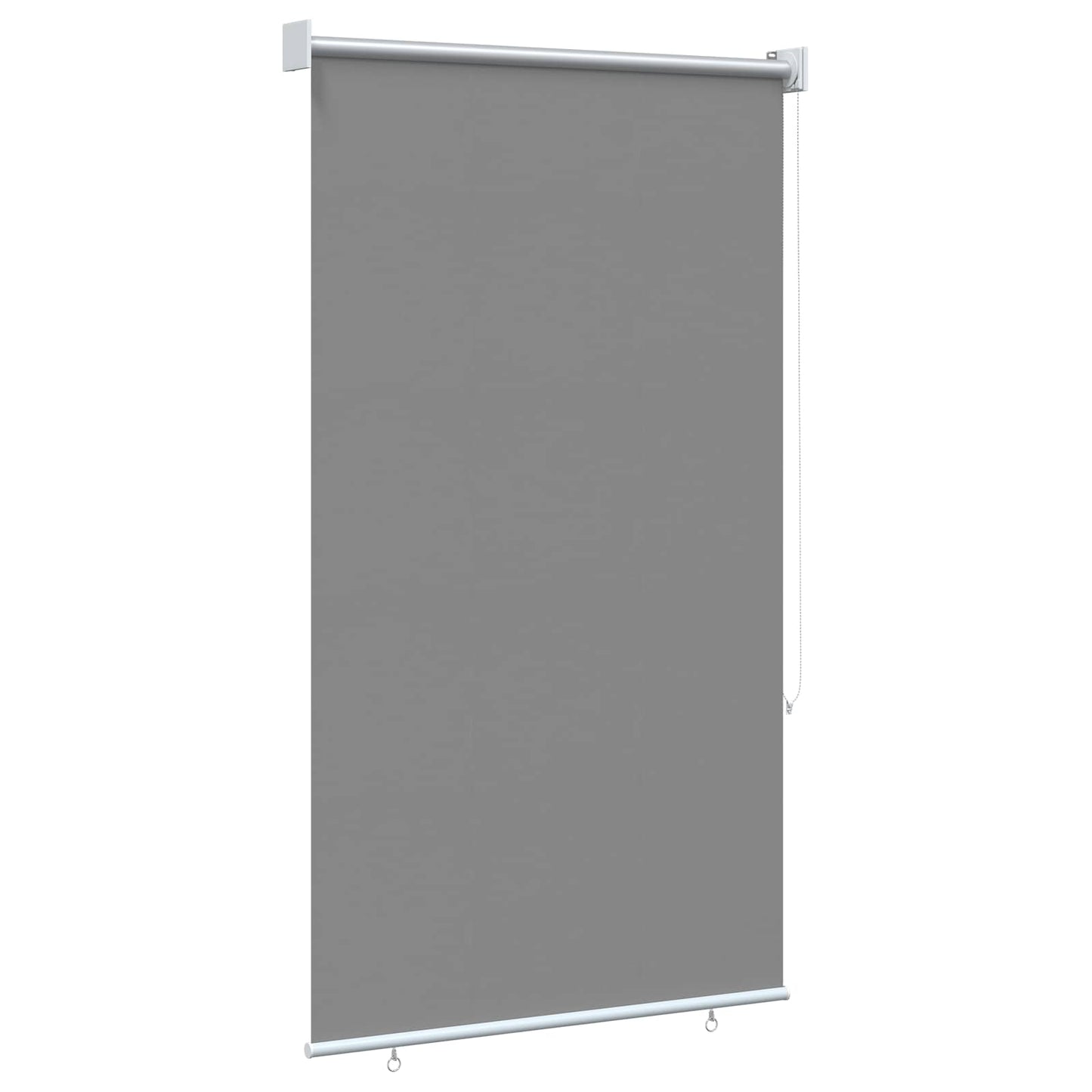 vidaXL Roller Blind UV Protection Light Grey 100 x 140 cm Polyester