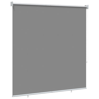 vidaXL Roller Blind UV Protection Light Grey 140 x 140 cm Polyester