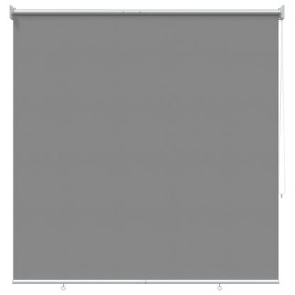 vidaXL Roller Blind UV Protection Light Grey 140 x 140 cm Polyester