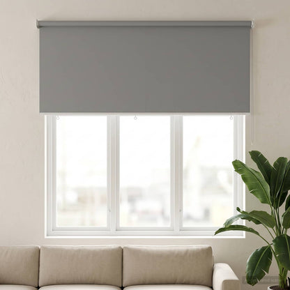 vidaXL Roller Blind UV Protection Light Grey 200 x 140 cm Polyester